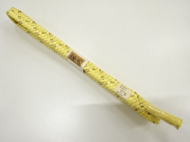 JAPANESE KIMONO / UNUSED HAND-TIED OBIJIME